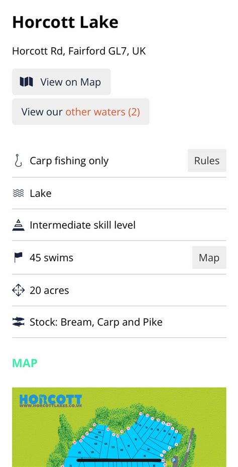 List your fishery and take online bookings today .